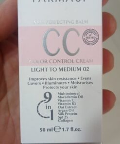 سی سی کرم SPF 25 شماره ۲ حجم ۵۰ میل