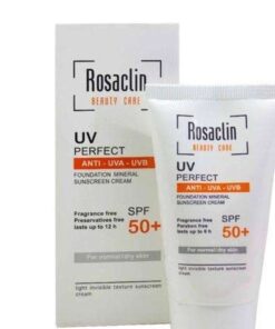 کرم ضد آفتاب بی رنگ رزاکلین پوست نرمال تا خشکSPF 50
