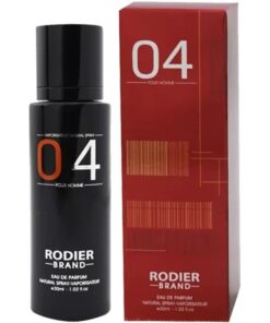 عطر  ادوپرفیوم مردانه رودیر مدل 04 حجم ۳۰ میلی لیتر تلخ خنک