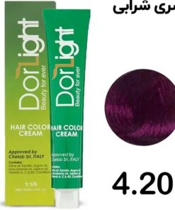 رنگ مو دورلایت گروه Purple حجم 100 میل - شماره 4.20