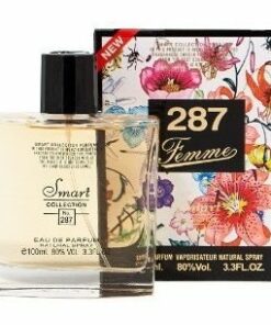 عطر ادوپرفیوم زنانه اسمارت کالکشن مدل ۲۸۷ با رایحه گوچی فلورا حجم ۱۰۰ میلی لیتر