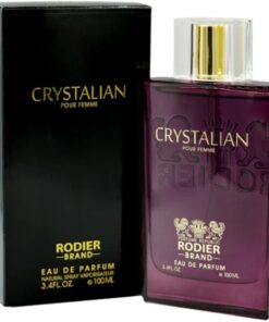 ادکلن زنانه رودیر مدل crystalian حجم 100 میلی‌لیتر