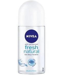 مام رول ضد تعریق زنانه Fresh Natural حجم ۵۰ میلی لیتر ۷۲ ساعته