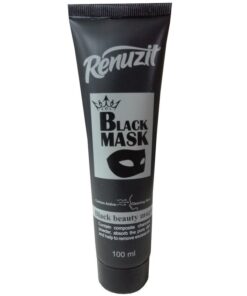 ماسک صورت رینوزیت مدل Black Mask حجم ۱۰۰ میلی لیتر پاکسازی و لایه بردار